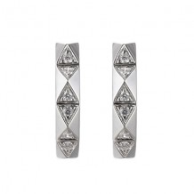 Gems One 14Kt White Gold Diamond (1/6Ctw) Earring