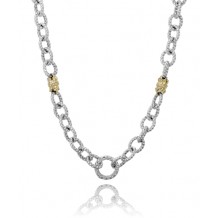 Vahan 14k Gold & Sterling Silver Necklace