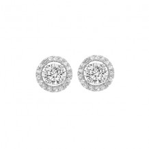 Gems One 14Kt White Gold Diamond (1/5Ctw) Earring