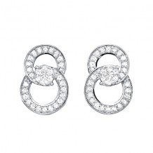 Gems One 10Kt White Gold Diamond (1/2Ctw) Earring