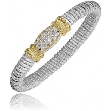 Vahan 14k Gold & Sterling Silver Diamond Bracelet