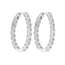 Gems One 14Kt White Gold Diamond (1Ctw) Earring