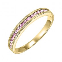 Gems One 14Kt Yellow Gold Pink Tourmaline (1/4 Ctw) Ring