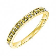 Gems One 14Kt Yellow Gold Diamond(1/8Ctw) Ring