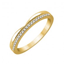 Gems One 10Kt Yellow Gold Diamond (1/8Ctw) Ring