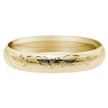 14K Yellow Gold Bangle Bracelet