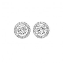 Gems One 14Kt White Gold Diamond (1/4Ctw) Earring