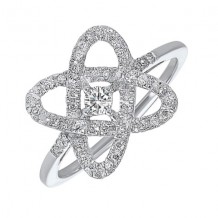 Gems One 14Kt White Gold Diamond (1/4Ctw) Ring