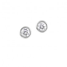 Gems One 14Kt White Gold Earring