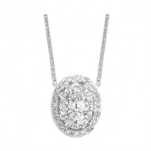 Gems One 14Kt White Gold Diamond (1/3Ctw) Necklace