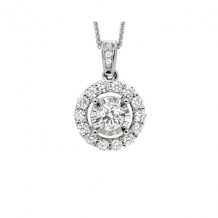 Gems One 14Kt White Gold Diamond (1/4Ctw) Pendant