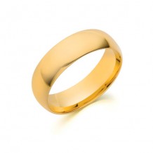 Camelot 10k Yellow Gold Standard - Light CF Wedding Band