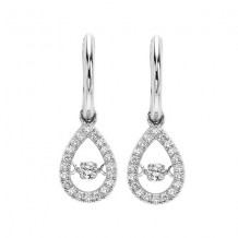 Gems One 10Kt White Gold Diamond (1/5Ctw) Earring