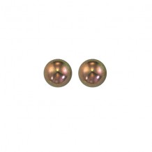 Gems One Silver Pearl (2 Ctw) Earring