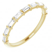 14K Yellow 1/3 CTW Diamond Anniversary Band