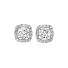 Gems One 14Kt White Gold Diamond (1/4Ctw) Earring