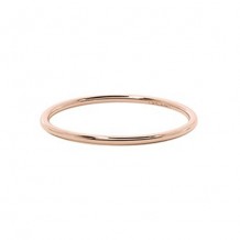 Carla 14k Rose Gold Plain Ring