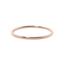 Carla 14k Rose Gold Plain Ring