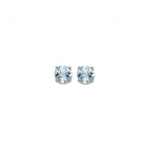 Gems One 14Kt White Gold Aquamarine (1/2 Ctw) Earring