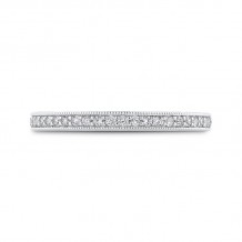 Shah Luxury 14K White Gold Diamond Wedding Band