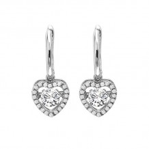 Gems One 14KT White Gold & Diamonds Stunning Fashion Earrings - 3/4 ctw