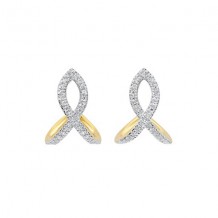 Gems One 14Kt Yellow Gold Diamond (1/5Ctw) Earring