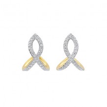 Gems One 14Kt Yellow Gold Diamond (1/5Ctw) Earring