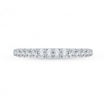 Shah Luxury 18k White Gold Diamond Carizza Boutique Wedding Band