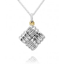 Vahan 14k Gold & Sterling Silver Pendant