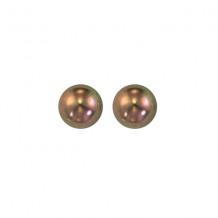 Gems One Silver Pearl (2 Ctw) Earring