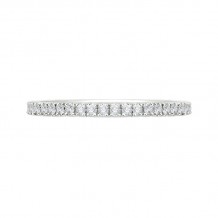 Shah Luxury Round Diamond Half-Eternity Wedding Band In 14K Two-Tone Gold