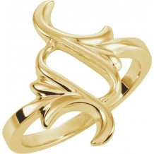 14K Yellow Fashion Ring