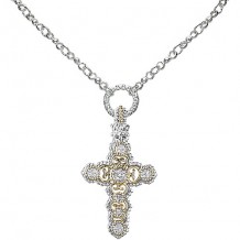 Alwand Vahan 14k Gold & Sterling Silver Diamond Pendant