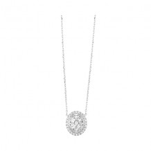 Gems One 14Kt White Gold Diamond (1/2Ctw) Pendant