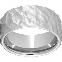 Serinium 10mm Pipe Cut Band with Thor Finish