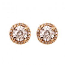 Gems One 14Kt Yellow Gold Diamond (1/3Ctw) Earring