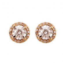 Gems One 14Kt Yellow Gold Diamond (1/3Ctw) Earring