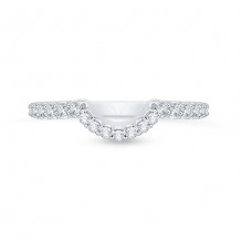 Shah Luxury 18k White Gold Diamond Carizza Boutique Wedding Band