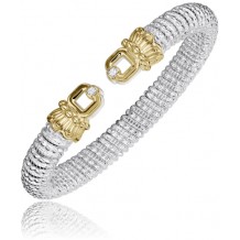 Vahan 14k Gold & Sterling Silver Diamond Bracelet