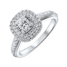 Gems One 14Kt White Gold Diamond(3/4Ctw) Ring