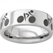Serinium Pipe Cut Band with Bike2 Laser Engraving