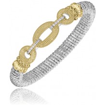 Vahan 14k Gold & Sterling Silver Diamond Bracelet