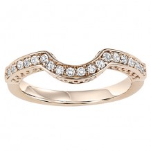 14k White Gold 1/4ct Diamond Wedding Band