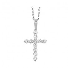 Gems One 14Kt White Gold Diamond (1/5Ctw) Pendant