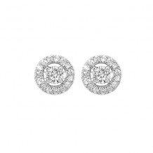 Gems One 14Kt White Gold Diamond (1/6Ctw) Earring