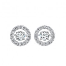 Gems One 14Kt White Gold Diamond (1/2Ctw) Earring