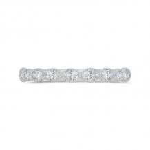 Shah Luxury 14K White Gold Diamond Wedding Band