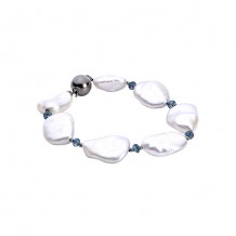 Imperial Pearl Sterling Silver Freshwater Pearl Bracelet