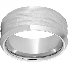 Serinium 10mm Beveled Edge Band with Bark Finish