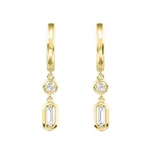 Gems One 14Kt Yellow Gold Diamond (1/6Ctw) Earring